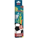 Олівці кольорові 1 Вересня Team football, 6 кольорів (290630) - Pampik
