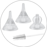 Аспиратор назальный BabyOno электронный с LCD-экраном и мелодиями, зарядка Type-C (1470) - Pampik - 6