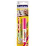 Маркер текстовий Centropen Mini Highlighter клиноподібний 1-4.6 мм рожевий (8052/09) - Pampik - 2