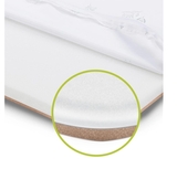 Ліжечко приставне Lionelo Luna Beige Sand, бежевий - Pampik - 13