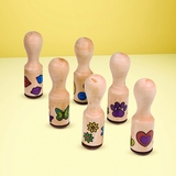 Набор штампов Melissa & Doug Смайлики 6 шт. (MD2407) - Pampik - 4