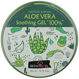 Гель для обличчя та тіла Skinpastel Aloe Vera Soothing Gel 100%, заспокійливий, 300 мл - Pampik