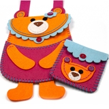 Набор для творчества Апли Крапли Сумка из фетра Мишка (НС-11) - Pampik - 2