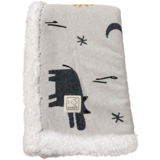 Дитяча ковдра Kaiser Зоо зима, 100х80 см, біло-сірий (65219) - Pampik - 2