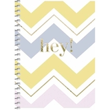 Блокнот для записів Student, А6, в клітинку, спіраль, 80 арк., Hey! Зигзаг (A6-SC-080-6088K) - Pampik