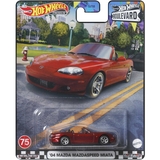 Колекційна модель машинки Hot Wheels Преміальні автівки '04 Mazda Mazdaspeed Miata червона (GJT68/HKF22) - Pampik
