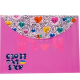 Папка-конверт Yes Stand with Ukraine, A4, с кнопкой (492165) - Pampik