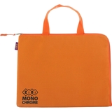 Папка шкільна ZiBi Монохром горизонтальна з ручками А4 помаранчева (ZZB.705548-11) - Pampik