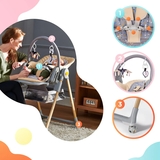 Стільчик для годування Kinderkraft Lastree Beige Wood бежевий (00-00304465) - Pampik - 16