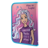 Папка факультативная Yes Barbie, A4, на молнии (491912) - Pampik - 2
