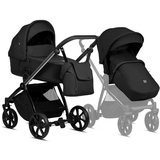 Коляска універсальна 2 в 1 Tutis Mio plus Thermo Black Edition Obsidian (1352060) - Pampik
