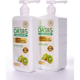 Мило рідке Nata-Oasis з ароматом ківі, з дозатором, 1000 мл - Pampik - 4