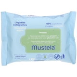 Очищающие салфетки Mustela Cleansing Wipes Авокадо 20 шт. - Pampik