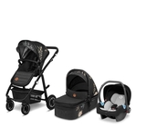 Універсальна коляска 3 в 1 Lionelo Amber Lovin, чорний - Pampik - 2