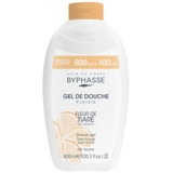 Крем-гель для душу Byphasse з квітами тіаре, 600 мл - Pampik
