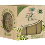 Марсельське мило Le Petit Olivier 100% оливкова олія 3x100 gr (3549620005851) - Pampik