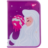 Папка факультативная Yes Space Girl, A4, на молнии (491968) - Pampik