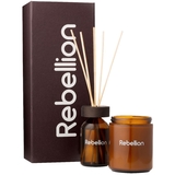 Подарочный набор Rebellion Мой Уют - это джаз и виски: Аромадифузор + Ароматическая свеча - Pampik