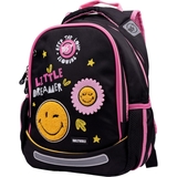 Рюкзак Yes S-83 Smiley World, черный (552821) - Pampik