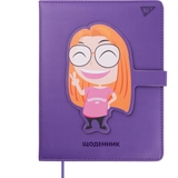 Дневник школьный Yes PU твердый HAHAHA 1 тиснение, печать на фигурном клапане (911479) - Pampik