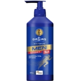 Чоловічий шампунь-гель для душу 3в1 Dalas Sport, 500 г - Pampik