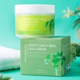 Крем для чутливої шкіри Jigott Daily Real Cica Cream, з центелою, 150 мл - Pampik - 4