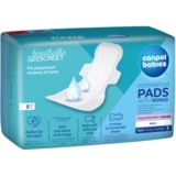 Прокладки Canpol babies послеродовые ночные, с крылышками, 8 шт. - Pampik