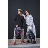 Рюкзак молодежный Yes T-71 Double up, черный с синим (558362) - Pampik - 5