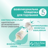 Пляшка для годування Chicco Perfect 5 Love пластикова,із силіконовою соскою, 240 мл (20223.21.40) - Pampik - 4