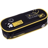 Пенал мягкий Yes PH-6-1 Happy Time, 22х9х5 см, черный (533215) - Pampik