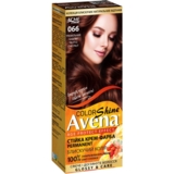 Cтійка крем-фарба для волосся Avena Shine Color Трюфельний каштан 066 - Pampik