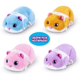 Интерактивная мягкая игрушка Pets & Robo Alive Забавный хомячок оранжевый (9543-4) - Pampik - 3