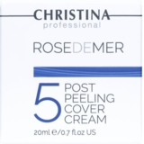 Постпілінговий тональний захисний крем для обличчя Christina Rose De Mer 5 Post Peeling Cover Cream 20 мл - Pampik - 4