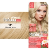 Тонуюча маска для волосся Acme Color Рябина Ton Oil Mask, відтінок 111 (Мокрий пісок), 30 мл - Pampik