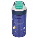Пляшка для води дитяча Kambukka Lagoon Space Animals, 400 мл, синя (11-04041) - Pampik - 3