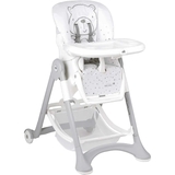 Стульчик для кормления CAM Campione, с мишкой, серый - Pampik