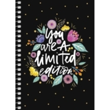 Блокнот для записів Student, А6, в клітинку, спіраль, 80 арк., Limited edition (A6-SC-080-6087K) - Pampik