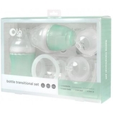 Набір дитячих антиколікових пляшечок Olababy GentleBottle бірюзовий (98002) - Pampik - 2