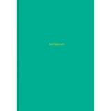 Тетрадь для записей MonAmi, А4, в клеточку, 80 листов, зеленый (A4-IC-080-728K) - Pampik