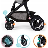 Универсальная коляска 2 в 1 Kinderkraft Everyday 2 Dark Gray Black Frame темно-серая (00-00305225) - Pampik - 6