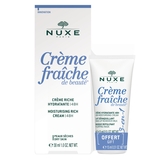 Набор Nuxe Крем Fraîche de Beauté насыщенный, 30 мл + Крем Fraîche de Beauté 3в1, 15 мл - Pampik