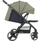 Прогулочная коляска El Camino Dynamic Pro Me 1053N Khaki, хаки с черным (25044) - Pampik - 2