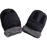 Перчатки-муфта Kaiser Ben, из теплого флиса, черные (6575425) - Pampik - 4