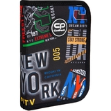 Пенал на молнии СoolPack Clipper Big City, с органайзером для ручек, 20х14х3 см (F076673) - Pampik