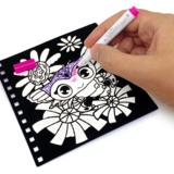 Набор для творчества Nebulous Stars Раскраска: Узоры на бархате (11026) - Pampik - 4