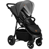 Прогулянкова коляска Lionelo Natt Grey Stone, сіро-чорна (LO-NATT GREY STONE) - Pampik