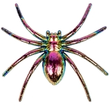 Набір Yes! Fun Halloween Павуки металізовані, 6 шт. (973681) - Pampik