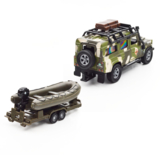 Игровой набор TechnoDrive Land Rover Defender Military с лодкой (520191.270) - Pampik - 6