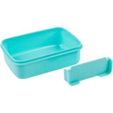 Ланч-бокс Yes Glamour, 420 мл, бирюзовый с фиолетовым (707932) - Pampik - 3