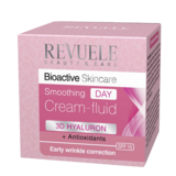 Розгладжуючий денний крем-флюїд для обличчя Revuele Bioactive Skincare 3D Hyaluron Smoothing Day Cream-Fluid, 50 мл - Pampik